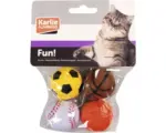 Hornbach KATZENSPIELZEUG MOOSGUMMIBALL 4ST