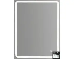 LED-Lichtspiegel Focco MIA eckig 60x80 cm