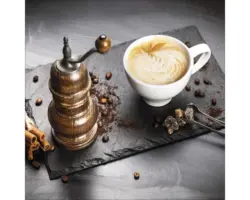 Glasbild Café I 30x30 cm GLA1949