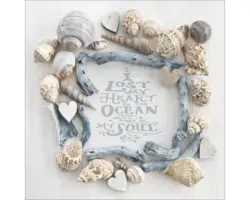 Glasbild Maritim Style I 20x20 cm GLA1967