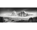 Hornbach Glasbild Mist & Mountain 30x80 cm GLA2018