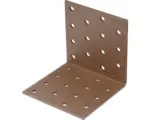 Hornbach Lochplattenwinkel Duravis 80x80x80 mm rostbraun 1 Stück