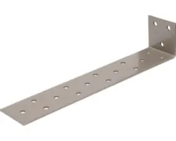 Flachstahl-Betonanker Duravis 205x40x40 mm perlbeige 1 Stück