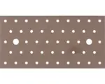 Hornbach Lochplatte Duravis 200x100x2 mm rostbraun