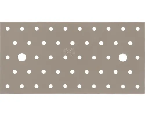 Lochplatte Duravis 200x100x2 mm perlbeige