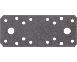 Flachverbinder Duravis 133x55x2,5 mm schwarzdiamant 1 Stück