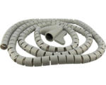 Hornbach Kabelspiralschlauch flexibel 1,5 m Ø 28 mm Schwaiger grau