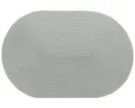 Hornbach Tischset Woven oval grün 30 x 45 cm