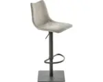 Hornbach Barhocker Mayer Sitzmöbel My Toby 1275-14-544 50x43x110 cm Gestell Stahl grau Sitz Kunststoff lichtgrau