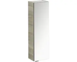 Hängeschrank FACKELMANN Luxor mit Spiegel 68x20x16 cm esche grau