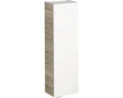 Hängeschrank Fackelmann Luxor rechts 68x20x16 cm weiß/esche grau