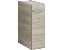 Unterschrank Fackelmann Luxor mit Auzug 20x60,5x45 cm esche grau esche grau