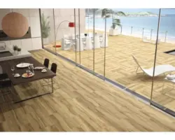 Feinsteinzeug Terrassenplatte Limewood roble 59,2 x 59,2 x 2 cm R11C