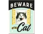 Hornbach Dekomagnet Beware of the Cat 6x8 cm
