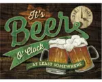Hornbach Dekomagnet Beer O'Clock Glasses 6x8 cm