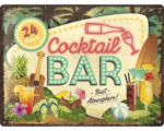 Hornbach Blechschild Cocktail Bar 30x40 cm