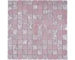 Hornbach Keramikmosaik CG GA8 31,6x31,6 cm pink