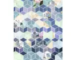 Hornbach Fototapete Vlies P024-VD2 Geometric Blue 2-tlg. 200 x 250 cm