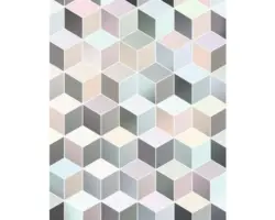 Fototapete Vlies P027-VD2 Cubes Pastel 2-tlg. 200 x 250 cm