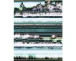 Hornbach Fototapete Vlies P034-VD2 Miami Radio 2-tlg. 200 x 250 cm