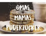 Hornbach Mini-Briefkarte Omas sind wie Mamas nur mit Puderzucker 7,7x5,5 cm