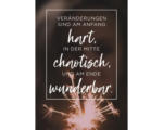Hornbach Postkarte Veränderungen am Ende wunderbar 10,5x14,8 cm