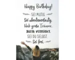 Hornbach Postkarte Happy Birthday! Sei Mutig! 10,5x14,8 cm