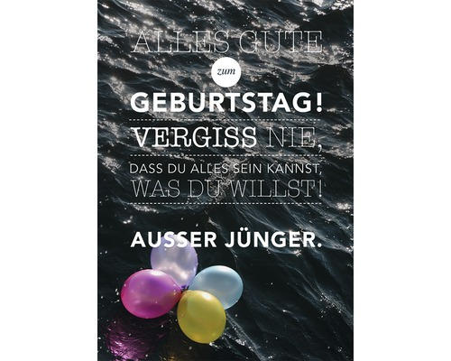 Grußkarte Alles Gute zum Geburtstag!... 11,5x16 cm