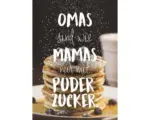 Hornbach Grußkarte Omas sind wie Mamas nur mit Puderzucker 11,5x16 cm
