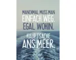 Hornbach Postkarte Hauptsache ans Meer 10,5x14,8 cm