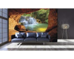 Hornbach Fototapete Vlies 11978V4 Blick auf Wasserfall 2-tlg. 254x184 cm