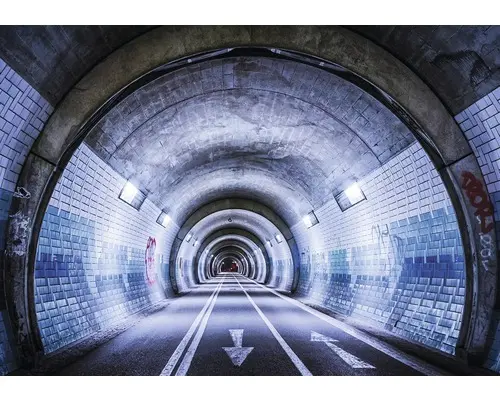 Fototapete 12624P8 Papier Tunnel 368x254 cm