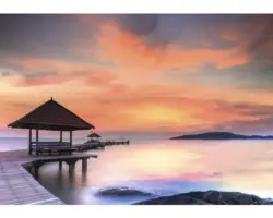 Fototapete 12626P8 Papier Brücke 368x254 cm