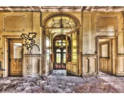 Fototapete 12633P4 Papier Ruinen 254x184 cm