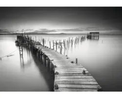 Fototapete Vlies 12638V4 Brücke 2-tlg. 254x184 cm