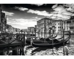 Fototapete 12649V8 Vlies Boote 368x254 cm