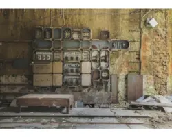 Fototapete Papier 12656P4 Ruinen 2-tlg. 254x184 cm