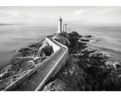 Fototapete Papier 12660P4 Leuchtturm 2-tlg. 254x184 cm