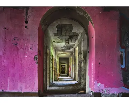 Fototapete 12668V8 Vlies Korridor 368x254 cm