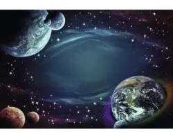 Fototapete Vlies 12918V4 Kosmos 2-tlg. 254x184 cm