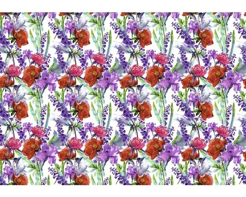 Fototapete 13017P4 Papier Blumen 254x184 cm