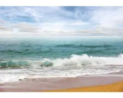 Fototapete Vlies 13034V4 Strand Meer 2-tlg. 254x184 cm