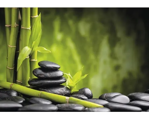 Fototapete 13036P8 Papier SPA Bambus 368x254 cm