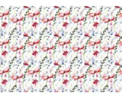 Fototapete 13039V8 Vlies Blumen Mohn 368x254 cm