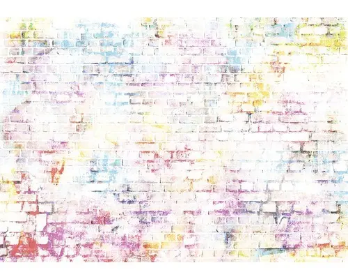 Fototapete 13042V8 Vlies Bunte Ziegel 368x254 cm