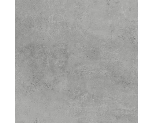 Feinsteinzeug Bodenfliese HOMEtek grey 100x100 cm lappato grau matt rektifiziert