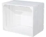 Hornbach Obstkiste weiß 50x40x30 cm 4er-Set