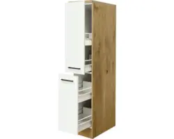 Apothekerschrank Flex Well Vintea magnolia matt 30x161x60 cm