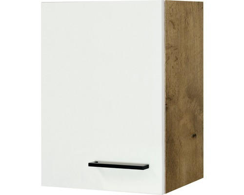 Hängeschrank Flex Well Vintea magnolia matt 40x54,8x32 cm mit Drehtür