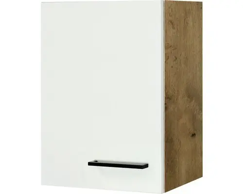 Hängeschrank Flex Well Vintea magnolia matt 40x54,8x32 cm mit Drehtür